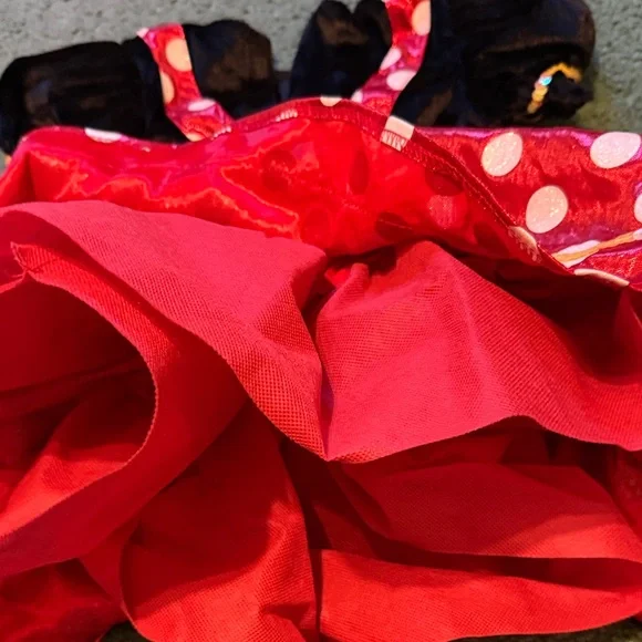 Disney Red and Black Polka Dot Kids Costume - Picture 5 of 6